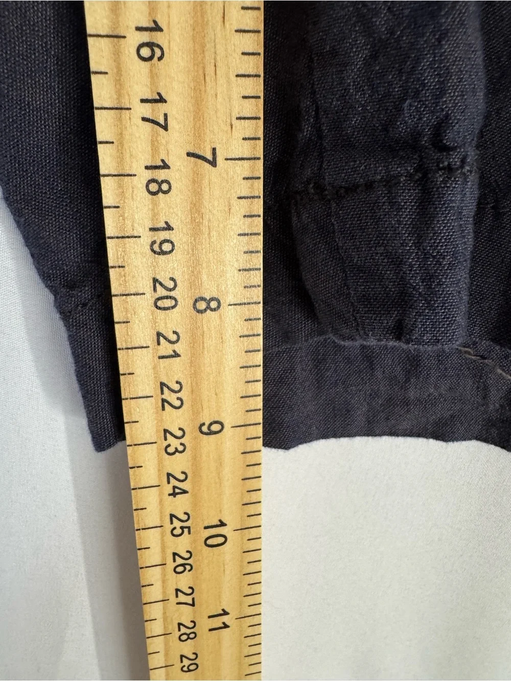 Men's Flat Front Casual Shorts in Navy